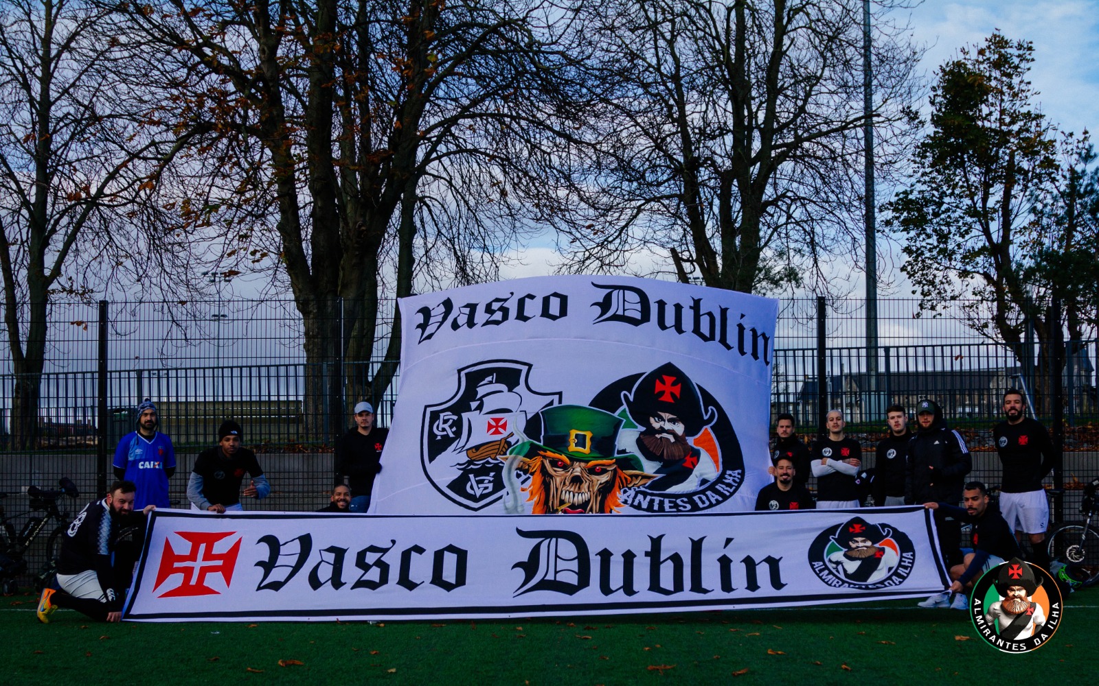 Massive Vasco Dublin flags and banners