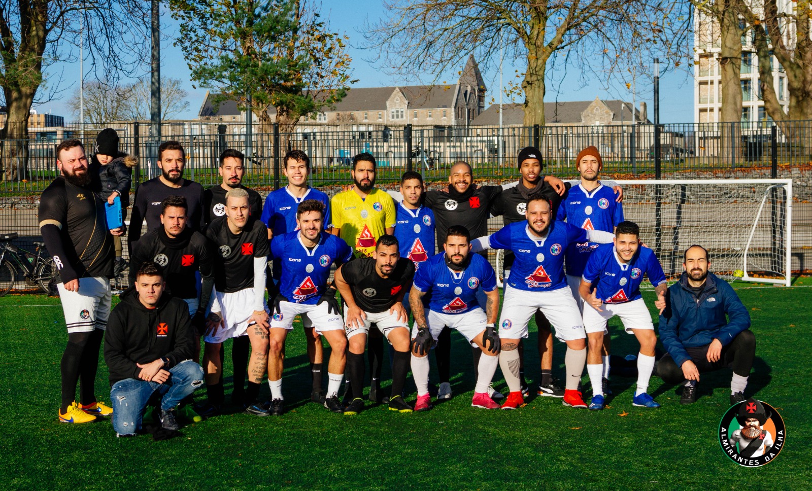 Vasco Dublin players pre game photo full team